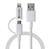 Charge and Sync 2-in-1 Lightning(R) and Micro USB to USB-A Cable, 3 Feet
